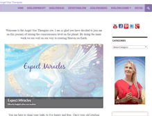 Tablet Screenshot of angelstartherapies.com